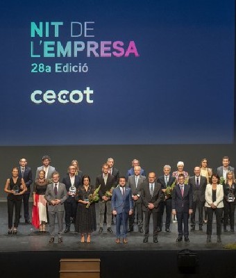 eDiversa Group: Sponsor of the Acknowledgement of Digital Transformation in the Service Sector in the 28th edition of La Nit de l'Empresa (the Night of the Company) organized by Cecot